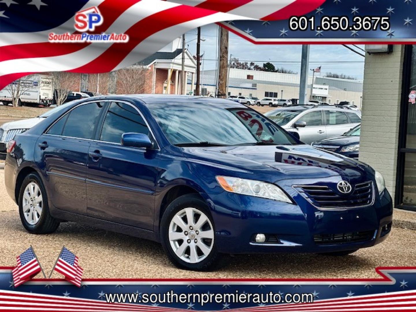 2008 BLUE TOYOTA CAMRY CE; SE; LE; XL (4T1BE46K48U) , located at 922 W. Beacon St., Philadelphia, MS, 39350, (601) 650-3675, 32.770447, -89.127151 - Photo#0